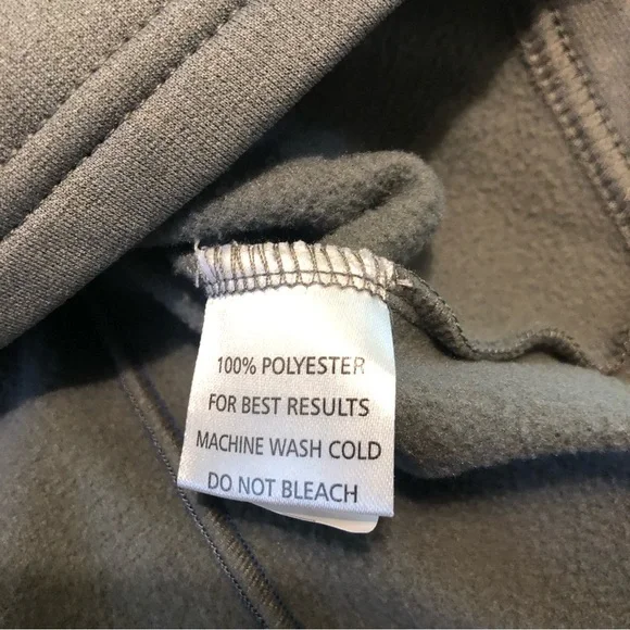 Peter Millar Crown Sport Golf Sweater Mens Size Medium Grey 1/4 Zip Long Sleeve - Picture 4 of 8